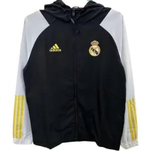 Real Madrid Rompevientos 2025 2026 Negro - Maglia Real Madrid | escamisetasfutbol