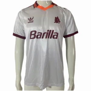 AS Roma Camiseta Segunda Blanca - Camiseta As Roma | escamisetasfutbol