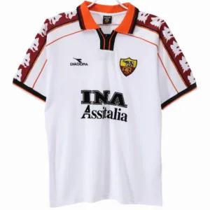 AS Roma Camiseta Segunda Blanca - Camiseta As Roma | escamisetasfutbol