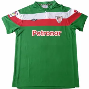 Athletic Bilbao Camiseta 2011 2012 Segunda Verde - Camiseta Athletic Bilbao | escamisetasfutbol
