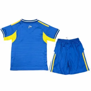 Leeds United Niños Conjunto 2025 2026 Segunda Azul - Tuta Leeds United Niños | escamisetasfutbol