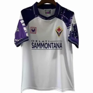 ACF Fiorentina Camiseta Segunda Blanca - Camiseta Acf Fiorentina | escamisetasfutbol