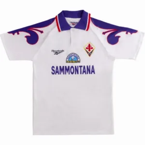 ACF Fiorentina Camiseta Segunda Blanca - Camiseta Acf Fiorentina | escamisetasfutbol