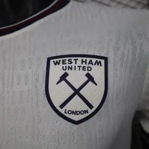 West Ham United Camiseta Edición Jugadores 2025 2026 Segunda Blanca - Camiseta West Ham United | escamisetasfutbol