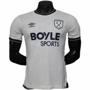 West Ham United Camiseta Edición Jugadores 2025 2026 Segunda Blanca - Camiseta West Ham United | escamisetasfutbol