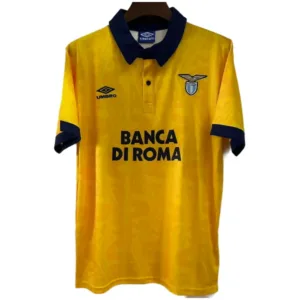 SS Lazio Camiseta Segunda Amarilla | escamisetasfutbol