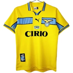 SS Lazio Camiseta Segunda Amarilla | escamisetasfutbol
