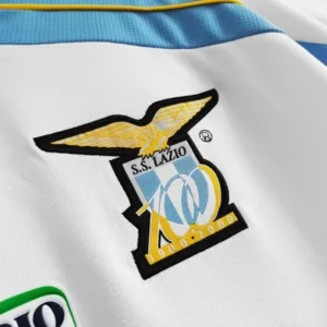 SS Lazio Camiseta 2000 Segunda Blanca | escamisetasfutbol