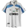 SS Lazio Camiseta 2000 Segunda Blanca | escamisetasfutbol