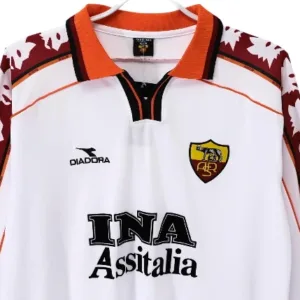 AS Roma Camiseta Segunda Blanca - Camiseta As Roma | escamisetasfutbol