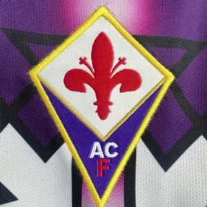ACF Fiorentina Camiseta Segunda Blanca - Camiseta Acf Fiorentina | escamisetasfutbol