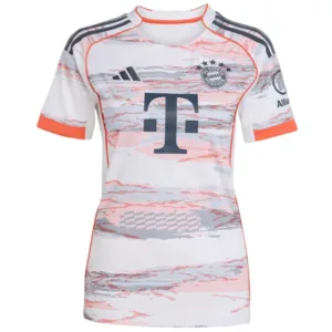 Bayern Múnich Mujer Camiseta 2025 2026 Segunda Blanca - Camiseta Bayern Munich Mujer | escamisetasfutbol