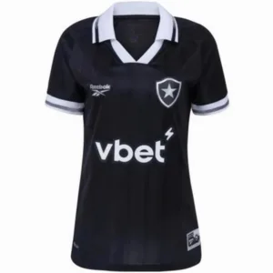 Botafogo Mujer Camiseta 2025 2026 Segunda Negra - Camiseta Botafogo Mujer | escamisetasfutbol