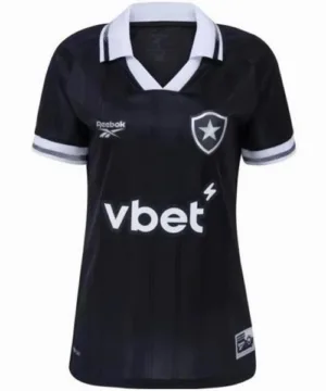 Botafogo Mujer Camiseta 2025 2026 Segunda Negra - Camiseta Botafogo Mujer | escamisetasfutbol