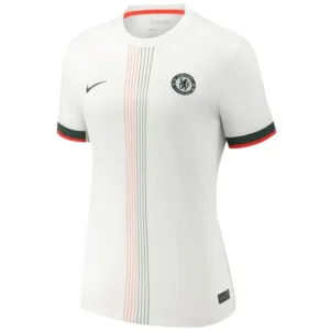 Chelsea Mujer Camiseta 2025 2026 Segunda Blanca - Camiseta Chelsea Mujer | escamisetasfutbol