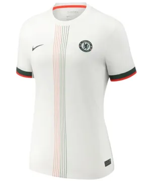 Chelsea Mujer Camiseta 2025 2026 Segunda Blanca - Camiseta Chelsea Mujer | escamisetasfutbol