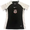 Corinthians Paulista Mujer Camiseta 2025 2026 Segunda Negra - Camisetas De Futbol Personalizadas | escamisetasfutbol