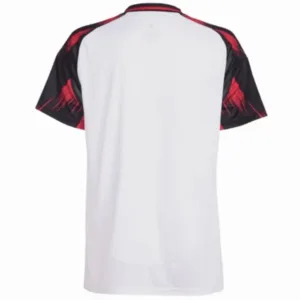 Flamengo Mujer Camiseta 2025 2026 Segunda Blanca - Camiseta Flamengo Mujer 2025 2026 | escamisetasfutbol