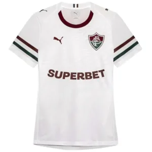 Fluminense Mujer Camiseta 2026 2027 Segunda Blanca - Camiseta Fluminense Mujer | escamisetasfutbol