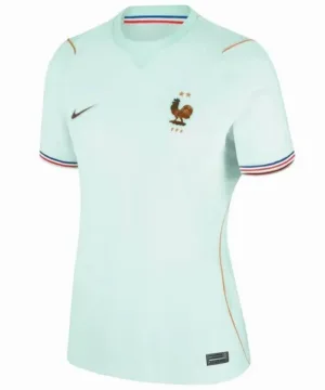 Francia Mujer Camiseta 2026 Segunda Verde - Camiseta Francia Mujer | escamisetasfutbol