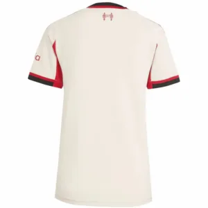 Liverpool Mujer Camiseta 2025 2026 Segunda Amarilla - Camiseta Liverpool Mujer | escamisetasfutbol