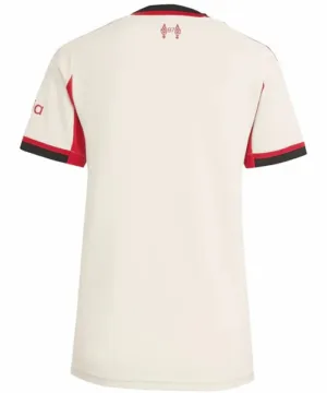 Liverpool Mujer Camiseta 2025 2026 Segunda Amarilla - Camiseta Liverpool Mujer | escamisetasfutbol