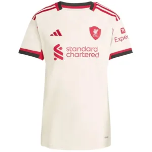 Liverpool Mujer Camiseta 2025 2026 Segunda Amarilla - Camiseta Liverpool Mujer | escamisetasfutbol