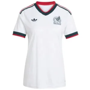 México Mujer Camiseta 2026 Segunda Blanca - Camiseta México Mujer | escamisetasfutbol