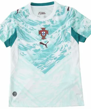 Portugal Mujer Camiseta 2026 Segunda Blanca - Camiseta Portugal Mujer | escamisetasfutbol