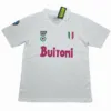 SSC Napoli Camiseta Segunda Blanca - Ssc Napoli Equipacion | escamisetasfutbol
