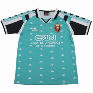 CA Osasuna Camiseta Segunda Verde - Camisetas De Futbol Retro | escamisetasfutbol