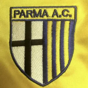 Parma Camiseta Segunda Amarilla - Camiseta Real Madrid Parmalat | escamisetasfutbol