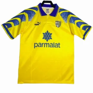 Parma Camiseta Segunda Amarilla - Camiseta Real Madrid Parmalat | escamisetasfutbol