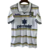 Parma Camiseta Segunda Blanca - Camiseta Real Madrid Parmalat | escamisetasfutbol