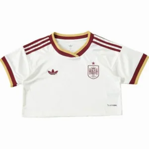 España Mujer Camiseta 2026 Segunda Blanca - Camiseta España Mujer Blanca | escamisetasfutbol