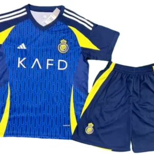 Al-Nassr FC Conjunto 2024 2025 Segunda Azul - Al Nassr Fc Maglia | escamisetasfutbol