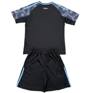 Aston Villa Conjunto 2025 2026 Segunda Negro - Maglia Aston Villa | escamisetasfutbol