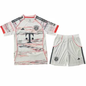 Bayern Múnich Conjunto 2025 2026 Segunda Blanco - Tuta Bayern Múnich | escamisetas-futbol.com