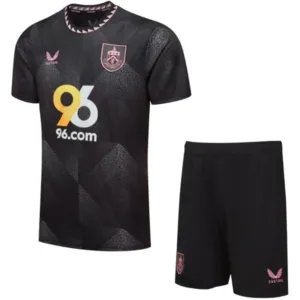 Burnley FC Conjunto 2024 2025 Segunda Negro - Burnley Fc Equipacion | escamisetasfutbol