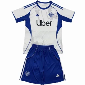 Como 1907 Conjunto 2025 2026 Segunda Blanco - Maglia Como 1907 | escamisetasfutbol