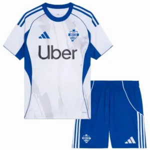 Como 1907 Conjunto 2025 2026 Segunda Blanco - Maglia Como 1907 | escamisetasfutbol