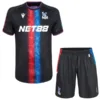 Crystal Palace Conjunto 2024 2025 Segunda Negro - Maglia Crystal Palace | escamisetasfutbol