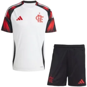 Flamengo Conjunto 2025 2026 Segunda Blanco - Maglia Flamengo | escamisetasfutbol