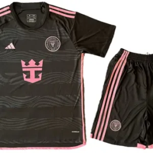 Inter Miami Conjunto 2024 2025 Segunda Negro - Maglia Inter Miami | escamisetasfutbol