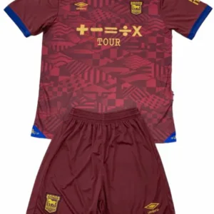 Ipswich Town Conjunto 2024 2025 Segunda Rojo - Maglia Ipswich Town | escamisetasfutbol
