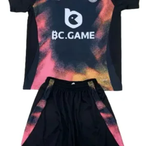 Leicester City Conjunto 2024 2025 Segunda Negro - Maglia Leicester City | escamisetasfutbol