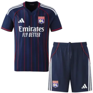 Lyon Conjunto 2025 2026 Segunda Azul - Tuta Lyon | escamisetasfutbol