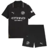 Manchester City Conjunto 2025 2026 Segunda Negro - Maglia Manchester City | escamisetasfutbol
