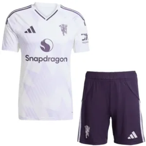 Manchester United Conjunto 2025 2026 Segunda Blanco - Maglia Manchester United | escamisetasfutbol