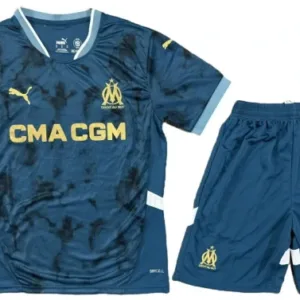 Marsella Conjunto 2024 2025 Segunda Azul - Tuta Marsella | escamisetasfutbol